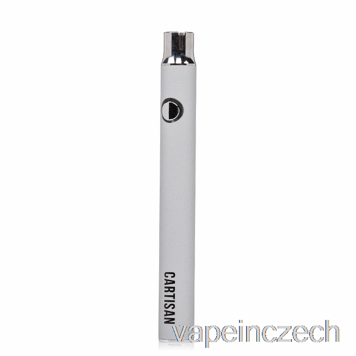 Cartisan Button Vv 400 510 Baterie Stříbrná Vape Bez Nikotinu